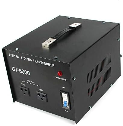 Трансформатор на напон на напон ZHFEISY 5000 -вати - чекор нагоре/надолу - 110V/220V