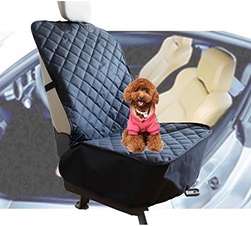 Hcmax Pet Car Капакот НА Предните Седишта 600D Тешка Водоотпорна Гумена Подлога Со Сидра Издржливи Навлаки За Кучешки Седишта За Автомобили Камиони