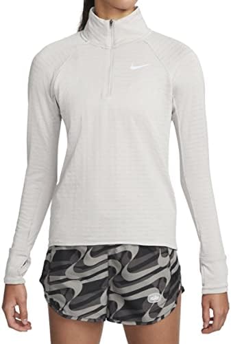 Nike Therma-Fit Element Women's Women's Women's 1/2-Zip трчање џемпер, лесен Бордо