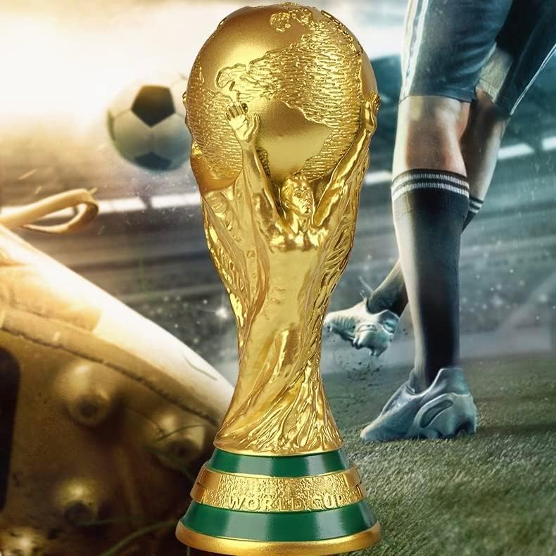 Кигард 1: 1 Фудбалски Трофеј На Светското Првенство Во Реална Големина 2022 Нов Златен Фудбалски Шампион Сад Навивач Аргентина