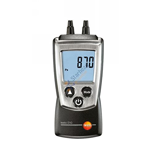 Корисен тесто 510 дигитален автоматски притисок на различен мерач на манометар од 0 до 100 hPa компензација на температурата 0560 0510