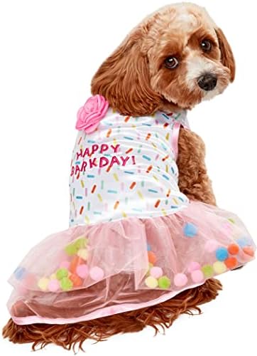 Фустан за забава за миленичиња Руби, како што е прикажано, голем