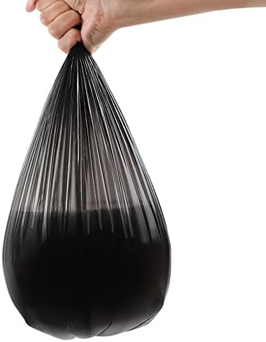 Домашна кеса за ѓубре Задебелена пластична кеса, кеса за ѓубре 45*55 30 парчиња во ролна црна боја