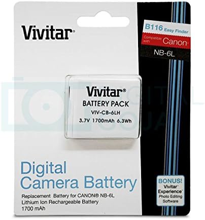 Вивитар NB-6L / NB-6LH батерии за избрани камери на Canon PowerShot