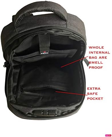 Нулта миризба за доказ за торба со заклучен мирис, докажана торба за торбички, пакет за патувања за мажи и жени