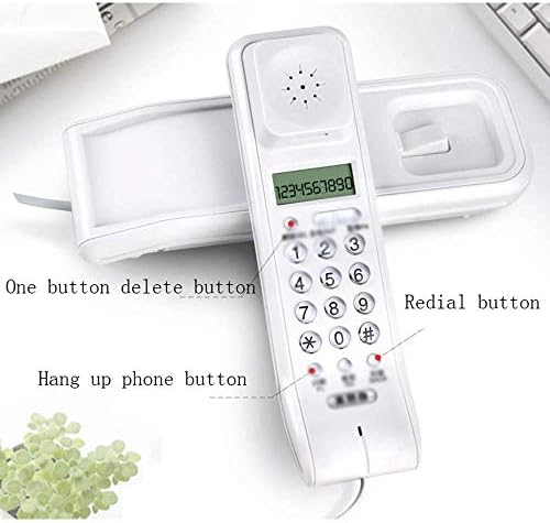 PDGJG фиксна телефонска фиксна фиксна до домашна wallид поставена мала висечка телефонска телефонска форма