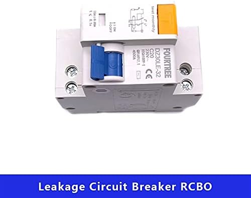 LIUGOU 1Pcs DPNL DZ30L 230V 1P+N Прекинувач За Преостаната Струја Со Прекумерна И Кратка Заштита Од Истекување RCBO MCB