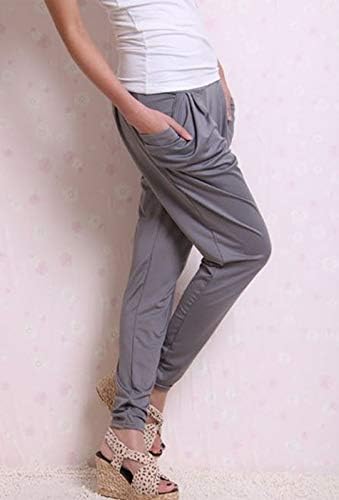 Hirigin Women Baggy Dance Sport Sport Pants панталони со панталони со обична улична облека Прокет