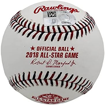 Мајк Пастрмка Автограм/Потпишан Лос Анџелес Ролингс Официјална Голема Лига 2018 Ол Стар Бејзбол