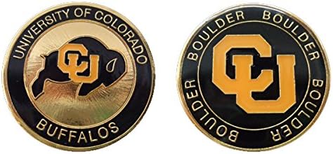 Универзитетот Во Колорадо Бафалос Колекционерски Предизвик Монета-Лого Покер-Среќа Чип