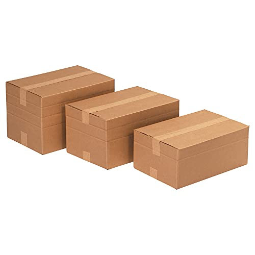 Лента Логика Превозот Кутии Мулти-Длабочина 10l x 10W x 10H, 25-Пакет | Брановидни Картонска Кутија За Пакување, Движење И Складирање