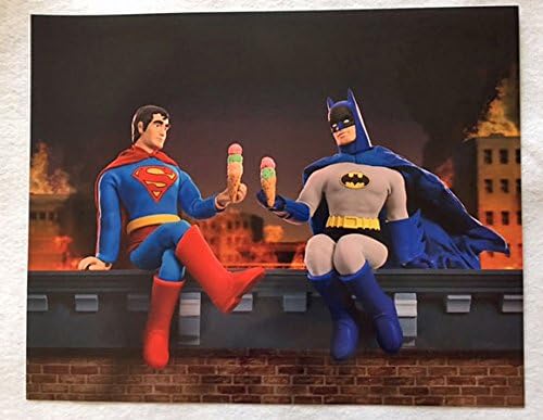 Робот пилешко 16 x20 Оригинален промо ТВ постер 2015 NYCC Batman Superman