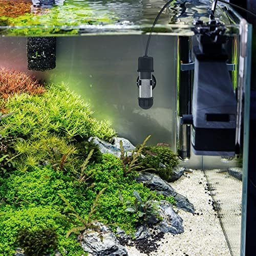 Хигер Мал аквариум Бета грејач, потопна риба Тахк грејач 10W/25W/50W/100W со LED дигитален дисплеј, погоден за морска солена вода и слатка