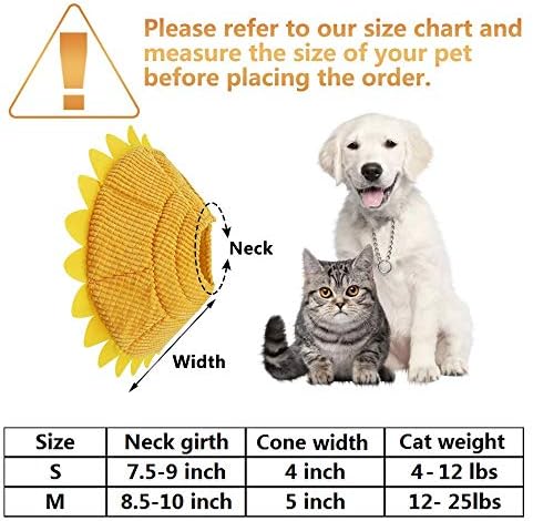 SLSON CAT Recovery јака миленичиња Конус јака мека заштитна памучна конус за прилагодување на прицврстувачите јака за мачки и