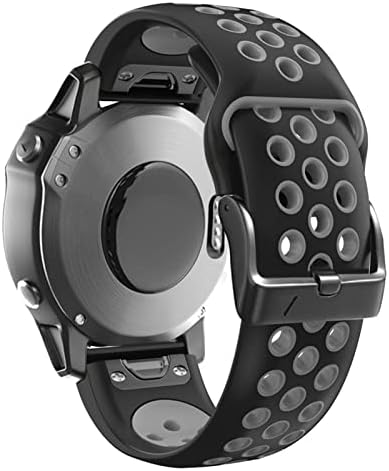 Wtukmo Smart Watch Silicone Watch Band Ремен За Гармин Феникс 7 7X 6X 6 Pro 5X 5 PLUS 3HR Лесно Вклопување Брзо Ослободување Нараквица
