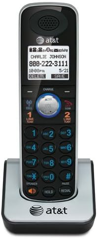 AT&T TL86009 Дополнителен слушалки и полнач Dect 6.0 технологија 1.9GHz