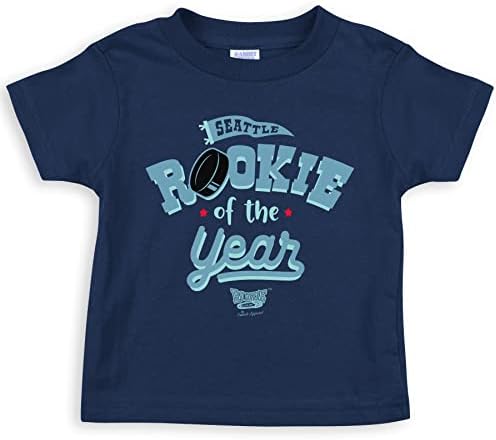 Дебитант на годината облека за бебиња за fansубителите на хокеј во Сиетл