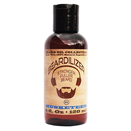 Beardilizer ® Колекција На Масло За Брада - 1 Мускетар 4 Мл-Направен со Природни Состојки