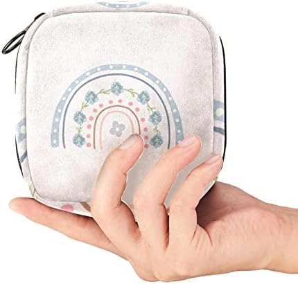 Oryuekan санитарна торба за складирање на салфетки, торба за преносни периоди за жени девојки менструална чаша торбичка, виножито