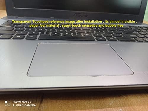 Екомахоличари Лаптоп Заштитник На Рампа За Допир За ASUS Vivobook S 15 OLED 15,6 инчен Лаптоп, Транспарентен Заштитник На подлогата За Патеки