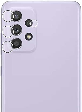 Puccy 2 Пакет Заштитник На Објективот На Фотоапаратот, компатибилен Со Samsung Galaxy A52S 5g Tpu Налепница За Камера (Не Калено Стакло/Не Заштитници на Предниот Екран) нова верзи