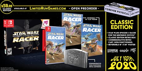 Switch Limited Run: Епизода на Војна на Starвездите I: Racer Classic Edition