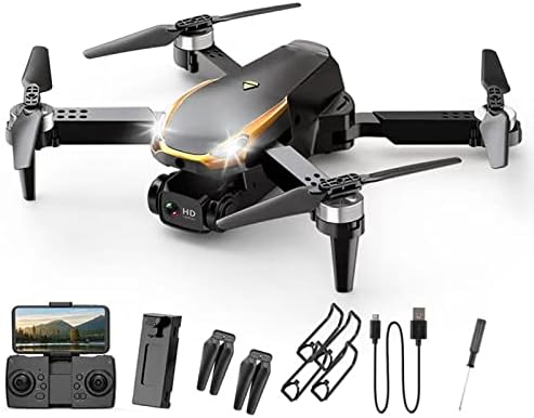 Drone BZDZMQM со двојни 1080p HD фотоапарати, подароци за далечински управувачи на Quadcopter подароци за деца за возрасни, со режим без надморска