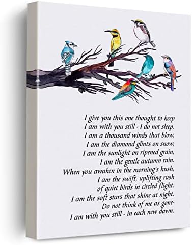 Евксид Мајлински молитва Цитат платно за сликање pastид уметност, јас ви ја давам оваа мисла да ги одржувате печатените уметнички дела врамени подготвени да висат за