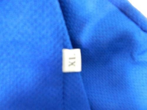 2003-04 Montreal Expos Christian Parker #51 игра користена сина маичка BP ST XL 825 - Игра користена МЛБ дресови