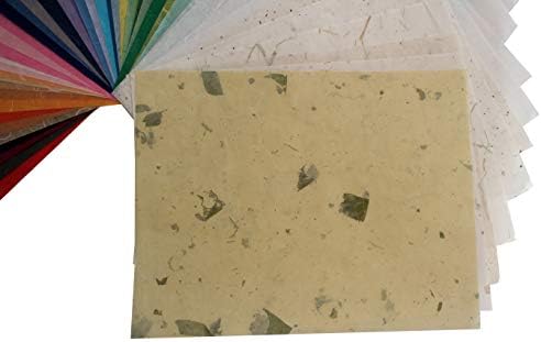 8.5x12 инчи од хартија за хартија од црница занаетчиски рачно изработено уметничко ткиво Јапонија Оригами Вари големопродажба на големо Продажба
