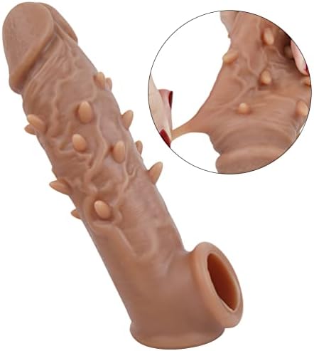 HFU реалистични дилдоси желе од G-Spot Dong Stimulator Силен вшмукување чаша без раце, флексибилна мека пенис, возрасна секс играчка 12 инчи