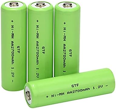 Батерии На Полнење 1 Батерија 1.2 V Ni-Mh Батерија Aa2700 Mah Батерија На Полнење 1.2 V 20Pcs