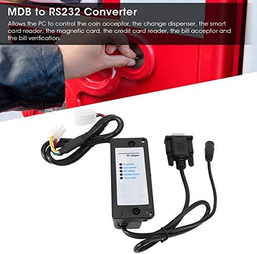 Уред за плаќање на 125 MDB на компјутерски конвертор, адаптер RS232 Adapter Bill прифаќа компјутерски сериски порта за трансфер на портата