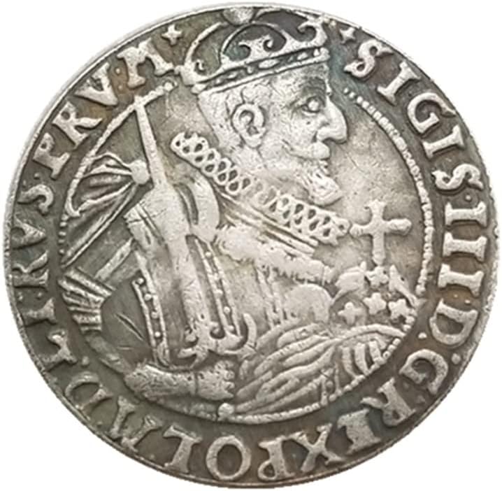 Антички занаети Полска монета 1623 комеморативна монета сребрен долар