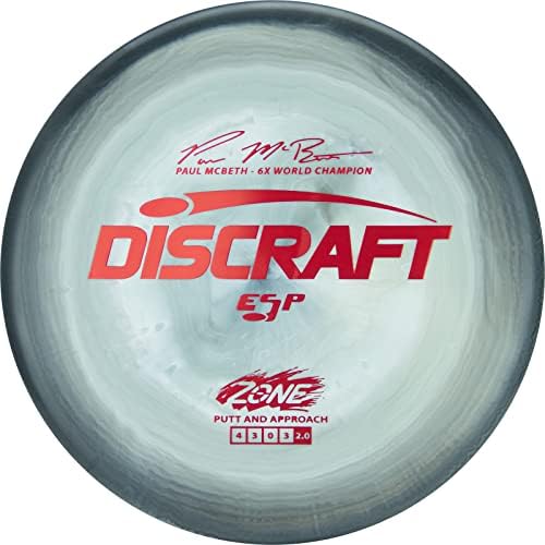 Дисфекти ESP зона Пол МекБЕТ 6x серија за потписи 170-172 грам стапала и пристапен дискови за голф