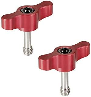 Camvate M6 × 18 Clumbrecth Contembly Knob Red - 2158