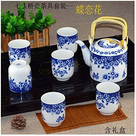 НОВОСТИ Вести Бел Порцелански Чај Сет Кунг Фу Чај