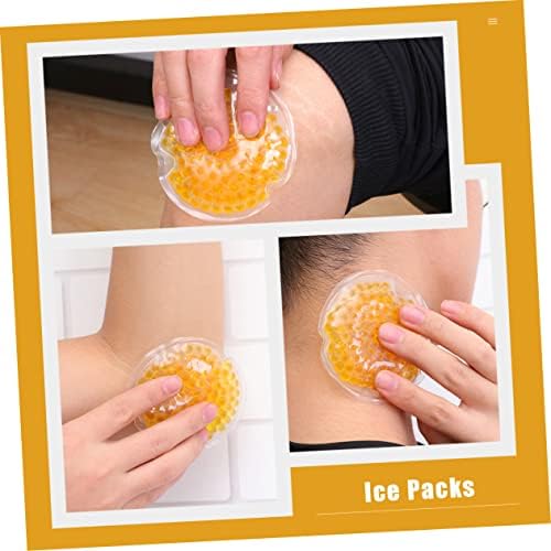 Исцелен 6 парчиња мраз пакет за ледено пакување на рамо, инстант мраз пакувања главоболки мраз пакет летен мраз пакет компресија мраз
