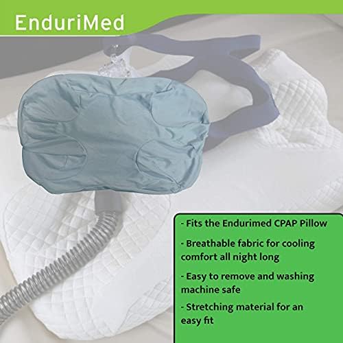Endurimed Заштедете 10% на CPAP Pillow CPAP Pillow Case - ткаенина за ладење, бела
