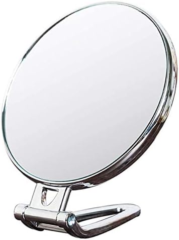 Суета Огледало Рачно Огледало, Огледало За Шминка, Преносливо Огледало, Рачно Компактно Огледало, Двострано Огледало За Облекување Коса Огледало За Преклопување Н
