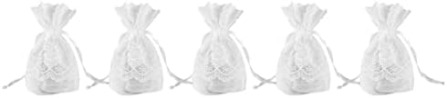 Алипис 10 парчиња Материјали Невестински Шик Подарок Бонбони Органза Сапуни Нацртајте Џебен Плевене Деликатна Торба За Обетки Роденденска