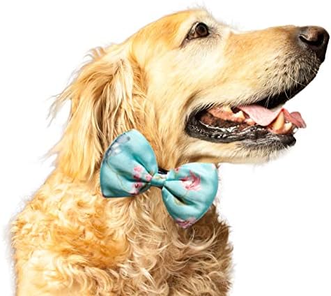 Русе милениче кучиња лак, цвет цвет, печатено сатен подуен сатен, лесен за употреба на еластичен подарок за еластична лента за