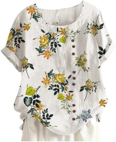 Гроздобер ренесансен селанец етнички блузи за безобразник за жени со кратки ракави, графички врвни кошули тинејџерки тинејџери