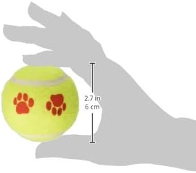 Етички Вкус На Нане Пеппринт Тенисбол За Кучиња, 2-Пакет