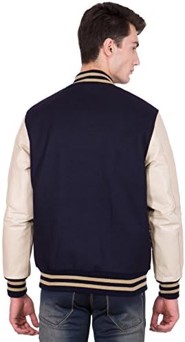 Облека за калибар Оригиналната варситичка букварка волна кожа бејзбол -бомбардерска јакна XS до 6xl