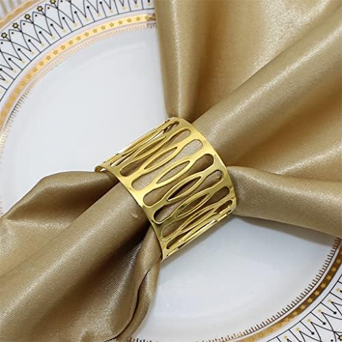 Декор на Zhих Табела ги шутира држачите за прстени од салфетка, сервис тока за венчаница Божиќна забава