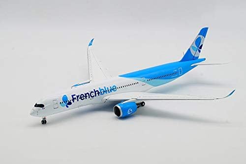 JC Wings Француски Blue Airbus A350-900 F-Hreu Flaps Down 1/200 Diecast авион модел на авион
