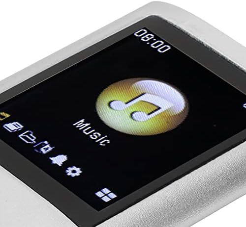 Mp3 Player, MP3 плеер со Bluetooth, стилски мултифункционален звук без загуба, тенок 1,8 инчен LCD екран преносен MP3 музички плеер, преносни музички