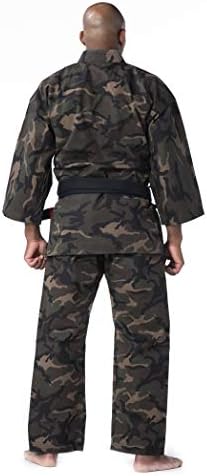 Ронин карате униформа мажи - ретка со голема тежина камуфлажа карате gi