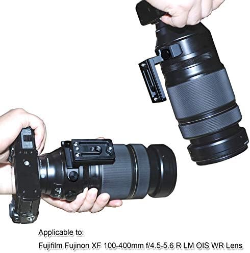 Основа на јака за леќи за леќи за леќи за замена на стативата за нозе за подножје за Fujifilm fujinon xf 100-400mm f/4.5-5,6 r LM OIS WR